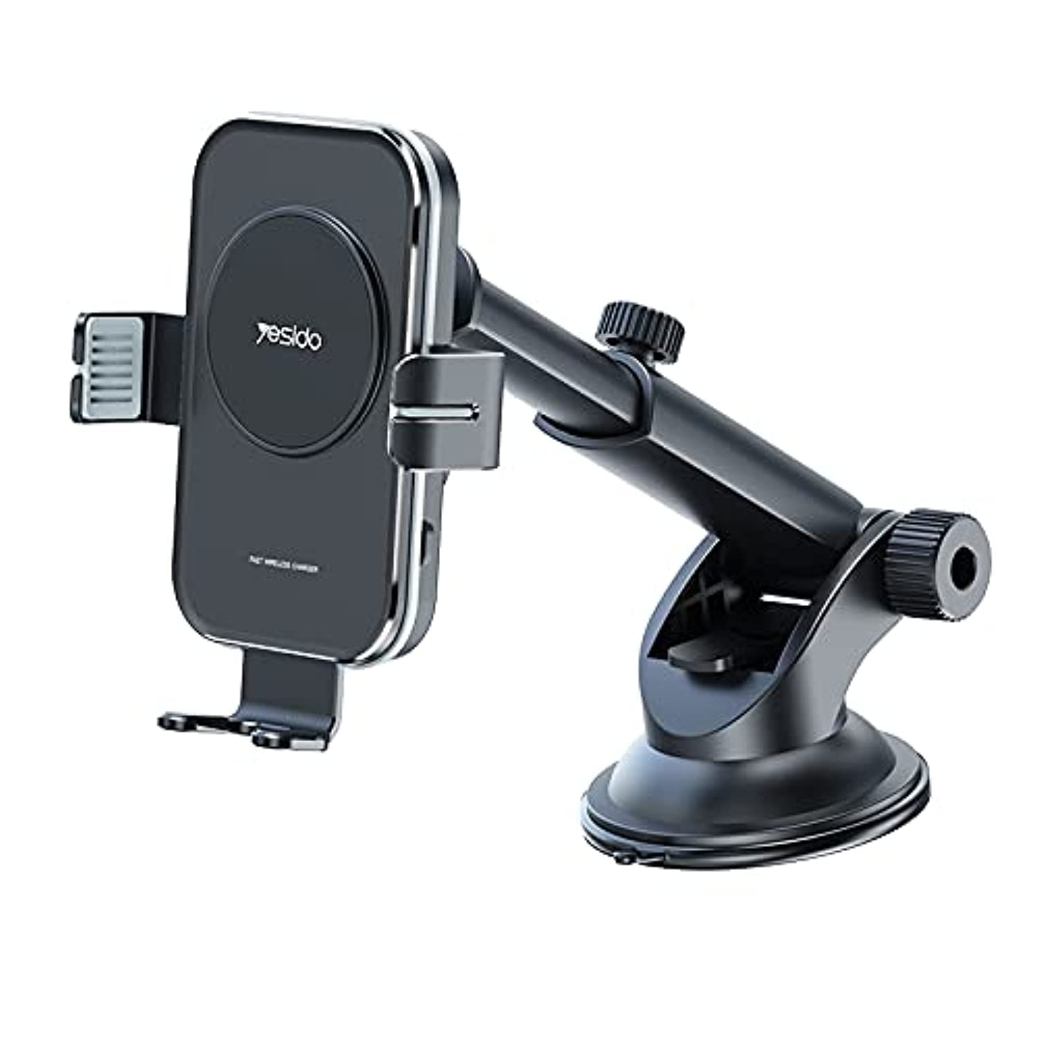 Wireless Type-C Touch Sensitive 15W Fast Charging Car Universal Mobile Holder with Air Vent