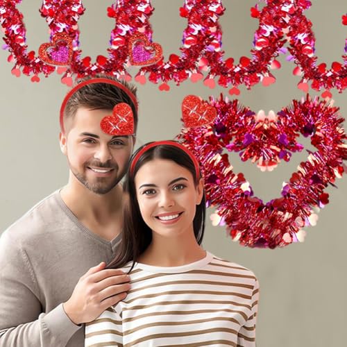 Guirlande de Saint-Valentin extra longue grand format - 5