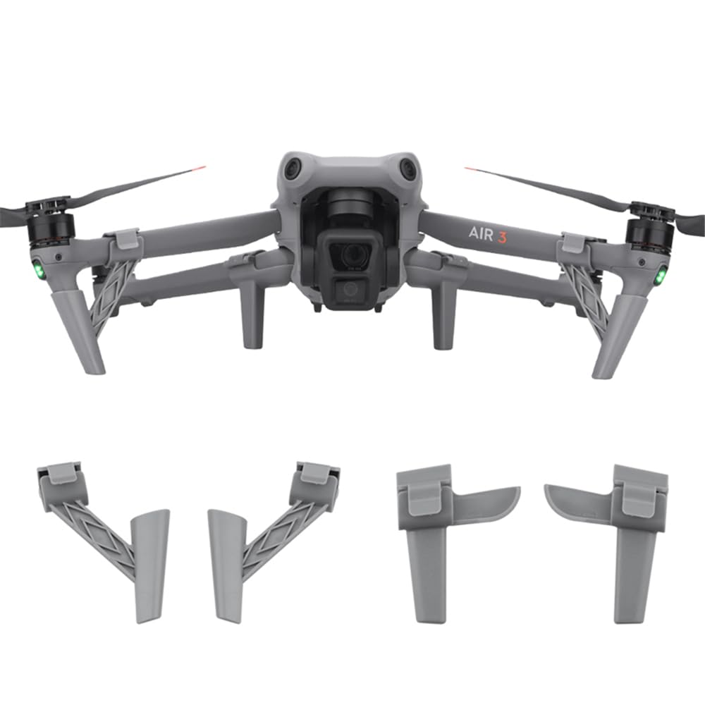 AIR 3 Extension Landing Gear, Portable Legs Height Enhancement Kickstand Extender Feet Bracket for DJI Air 3 Drone Accessories