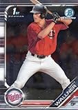 Matt Wallner baseball card 2019 Topps Bowman Chrome Draft 1st #BDC6 Rookie (Min Twins OF)