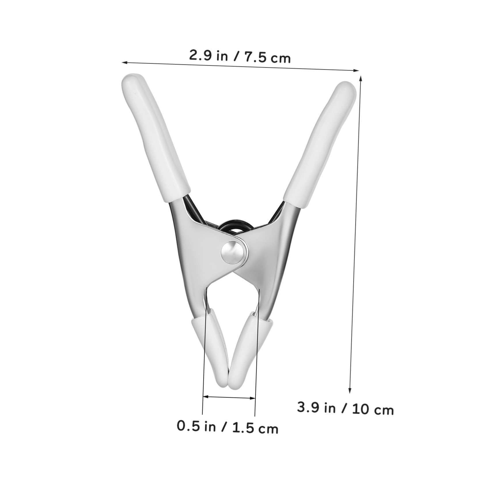 Balacoo 5sets Backdrop Clips Clamps Heavy Duty Clamp Set Plastic Spring for Background Paper Studio Photography 5pcs*5