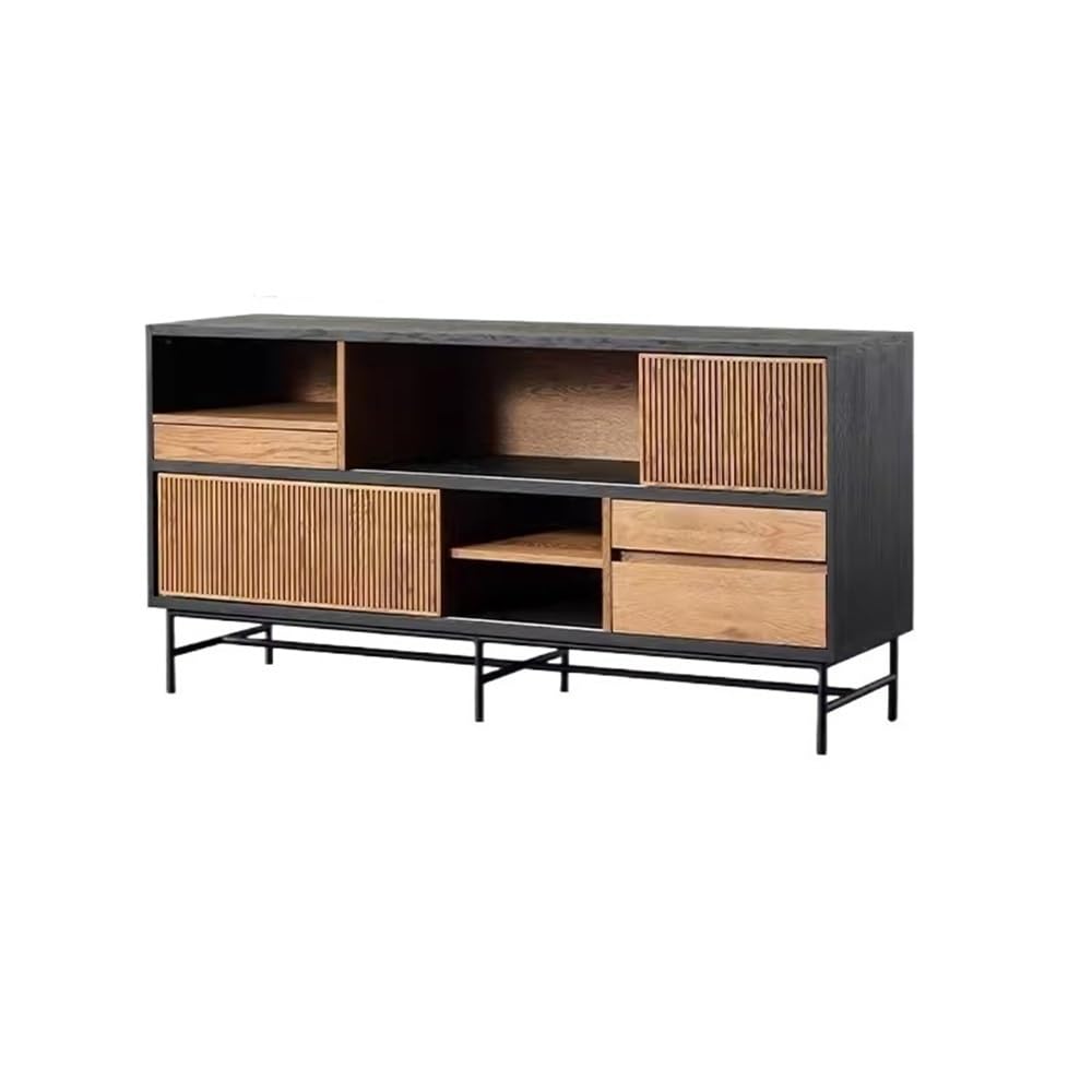 IUokLU Chest of Drawers Large capacity sideboard tea cupboard drawer style dining room living Organiser Furniture