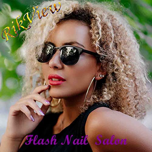 Rikview Coffin Press On Nails Long Acrylic Nails With 3D Flowers Pink Fake Nails Glossy Nails For Women 24 Pcs/Set #TOP5