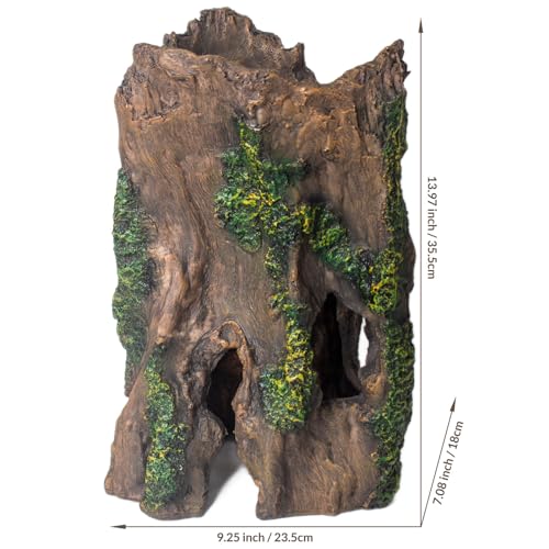 Image of Fish Tank Decorations Aquarium Decor Resin Artificial Tree Trunk Root (F)
