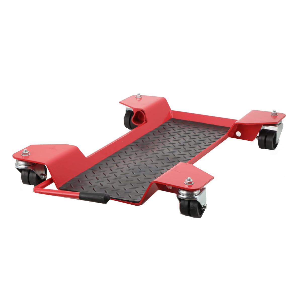 Carrello Motociclistico 360Kg Con Ruote Girevoli 360° Antiscivolo Per Spostamento Facile Moto Manutenzione Garage Autofficina Inverno Carrello Sposta Moto