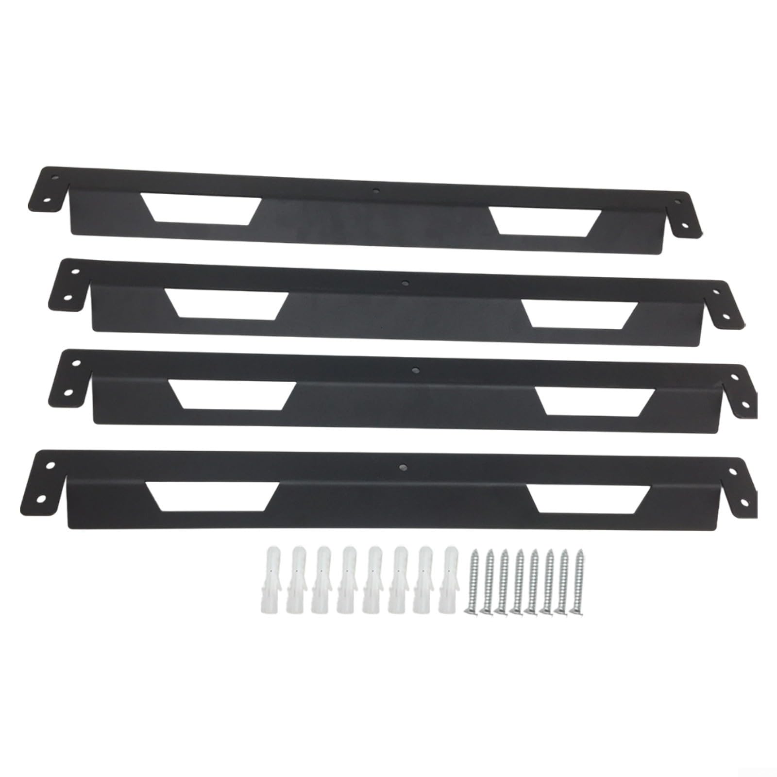 Befestigungsklammern für Toughbuilt für stacktech, Metall Wandhalterung Werkzeugkiste, für schwerlast Montagehalter für Werkstatt, Flexible Aufbewahrungslösung, Einfache Installation(4PCS)