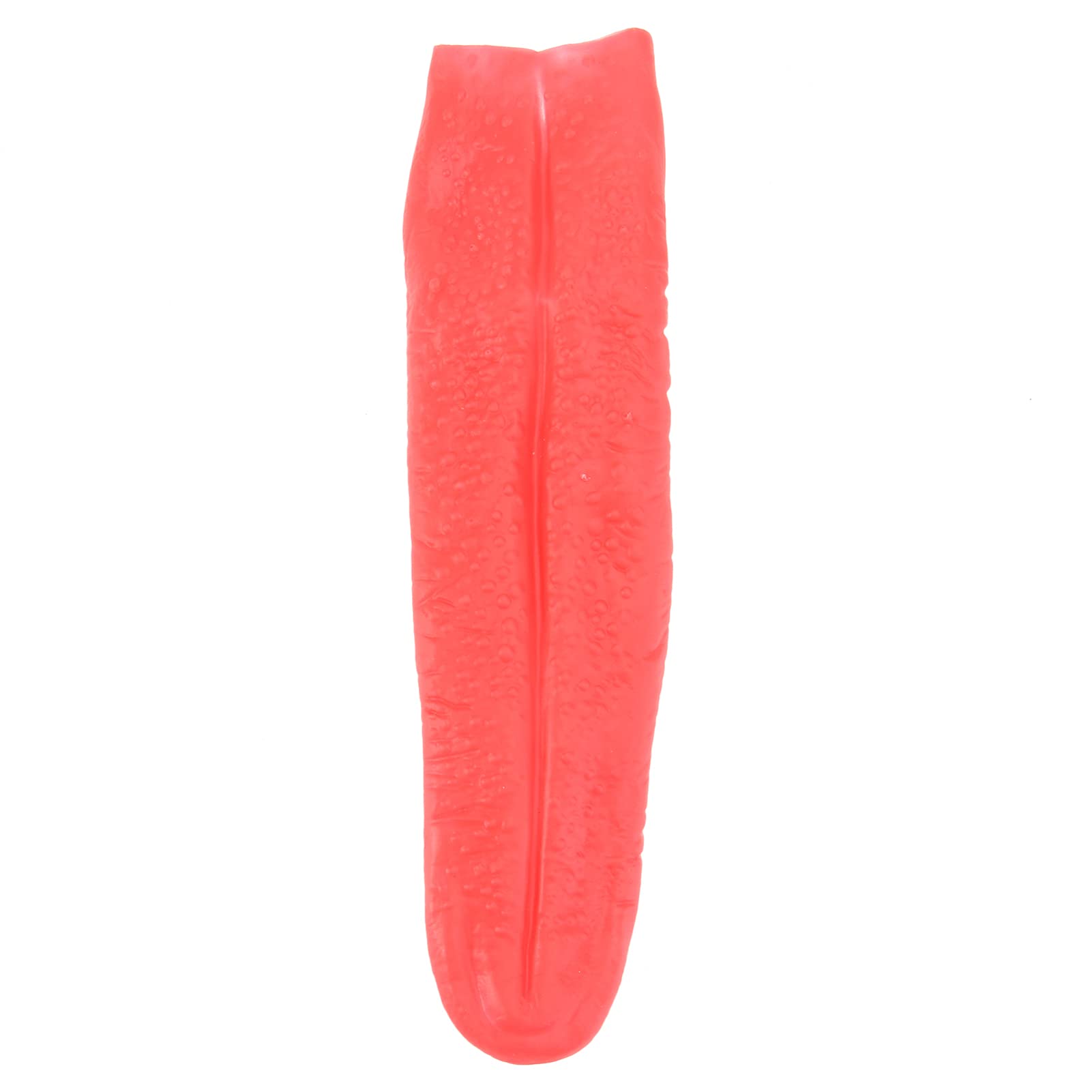Garneck 1pcs Fake Tongue Artificial Tongue Prop Cosplay Rubber Funny Decor Halloween Gross Jokes Prank Tricks Tongue Toys Horrific Magicians Props, Red, M