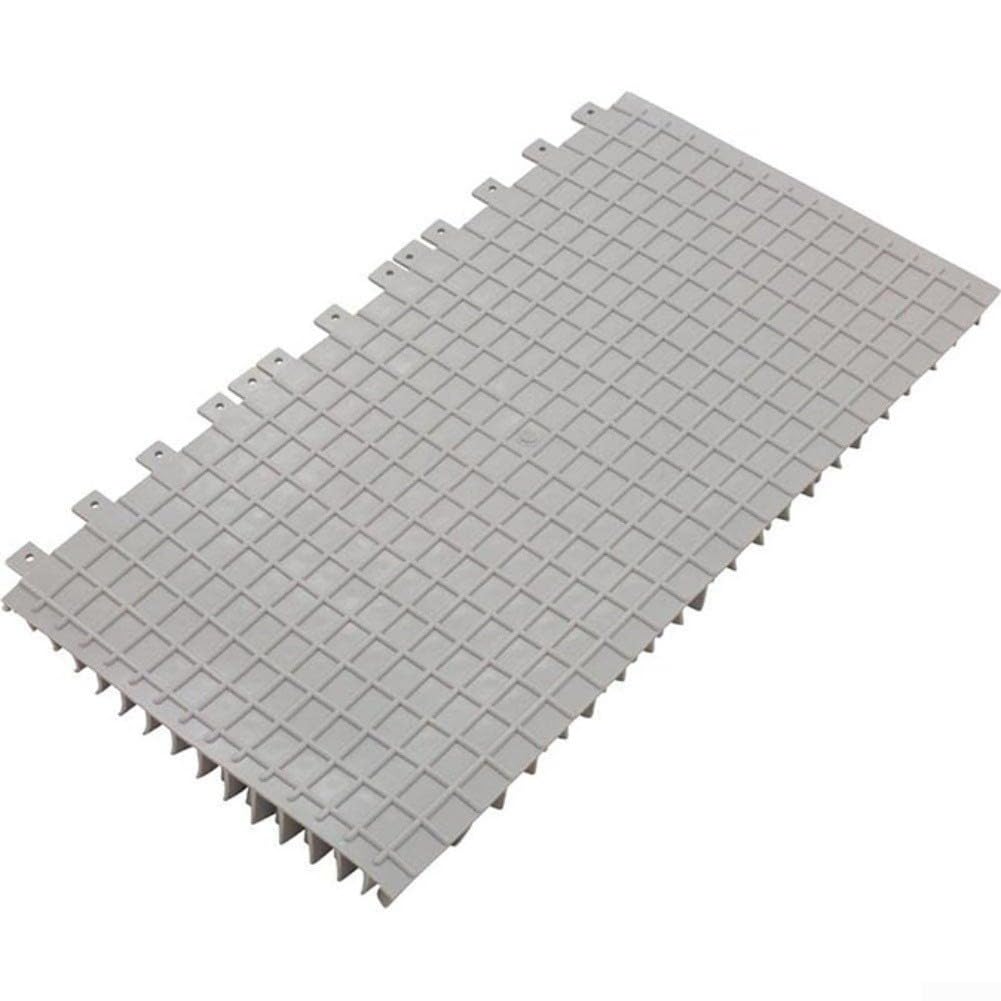 Juego de 2 cepillos limpiadores de piscina gris combinación delantera y trasera para Dolphin Plus para dx3 para dx4, 31 x 16 cm PET piezas de repuesto