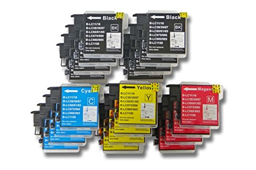 Kit Inchiostro Ricarica Per Brother LC61 DCP-165c 375CW 385CW - Foto 2