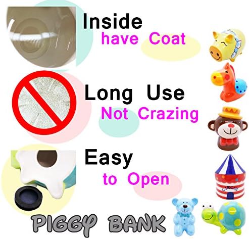 Miniatura 9 de Hucha de tortuga verde de 5 pulgadas de alto, de cerámica, linda pintura hecha a mano, estatuilla para decoración de animales de lujo, colección de