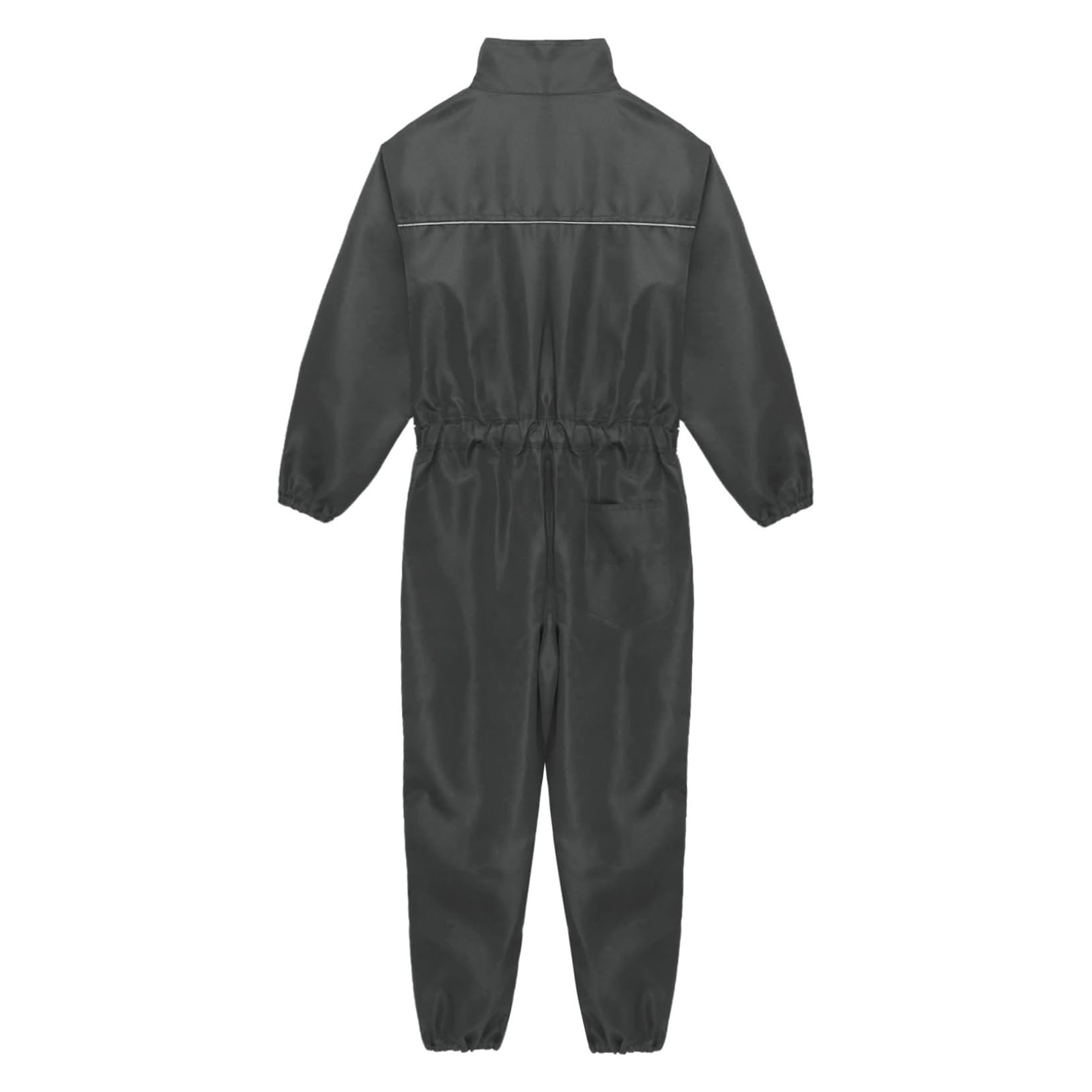 Freebily Homme Combinaison de Travail avec Multi-Poches Fermeture éclair Col Moutant Bandes Réfléchissantes Uniforme Workwear S-5XL