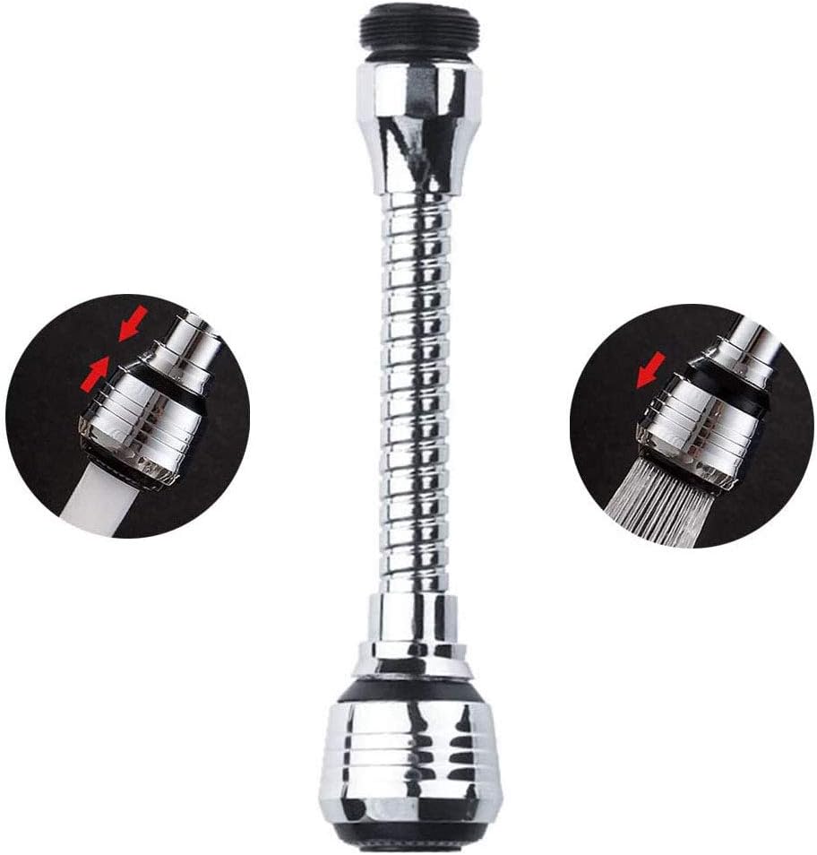 Universal Faucet Sprayer Head Extension Device Filter Kitchen Shower Long Water-Saving Device foaming Nozzle Faucet