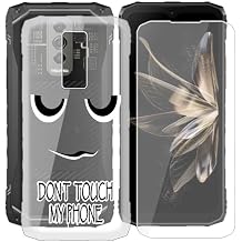 Phone Case for Doogee Blade 10 Ultra 6.56" Case with 1 X Tempered Glass Protective Film, Slim Soft TPU [Shockproof X Anti-Yellowing] Clear Shell, for Doogee Blade 10 Ultra Case - DUO6