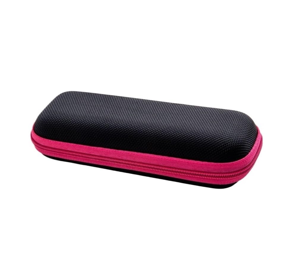Amibvzhang 2pc Hard-shell Sunglasses Case For Two Pairs With Zip-fastening Storage Compartment Ideal For Travel Eyewear(A9)