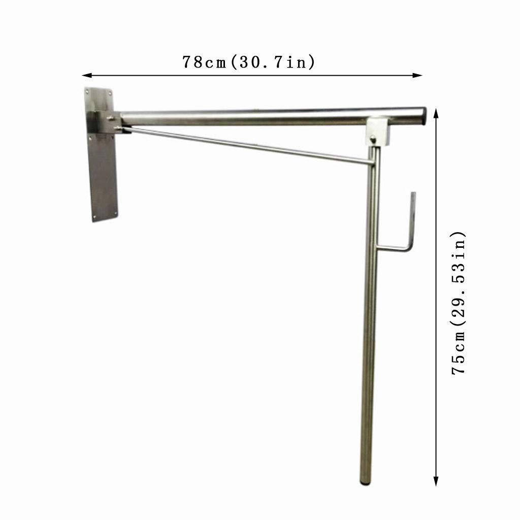 Maniglioni di Supporto per Il Bagno, Maniglia di Sicurezza in Acciaio Inossidabile per Doccia e WC, per disabili, Donne in Gravidanza, Bambini infortunati, Articoli per la casa.