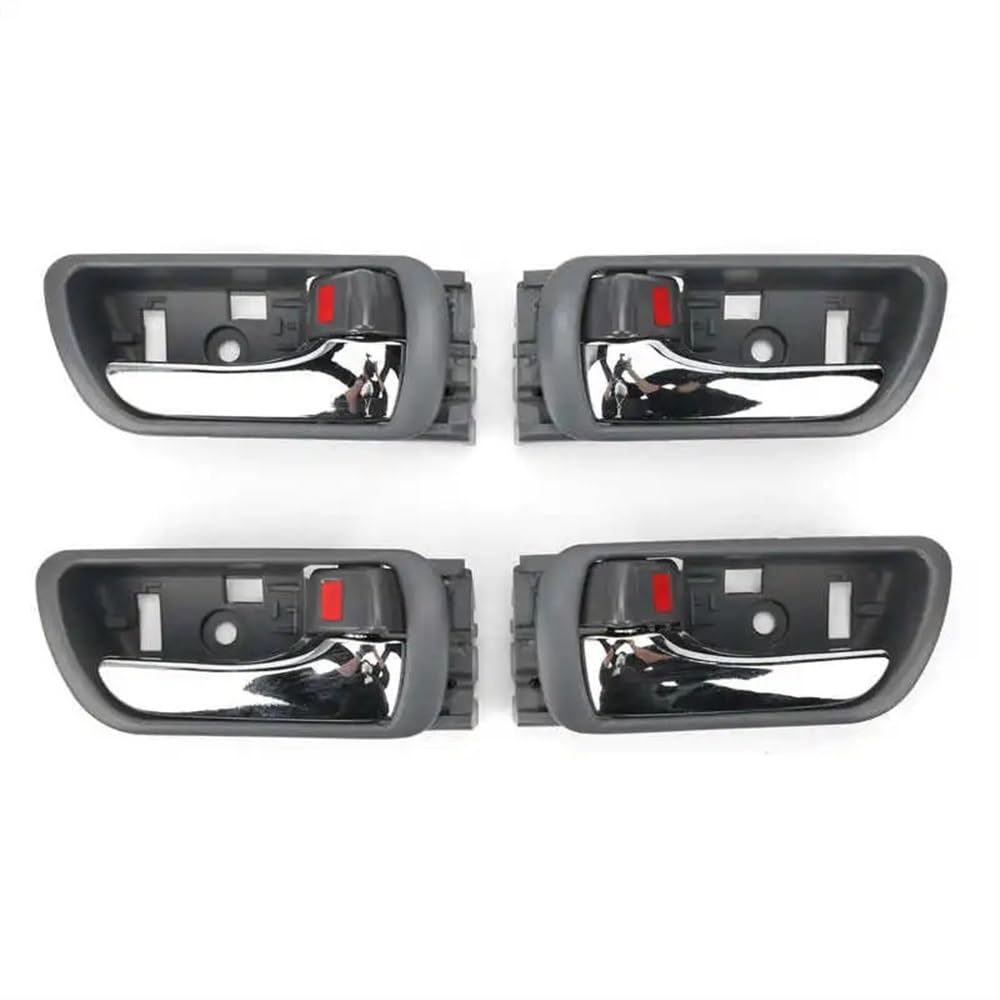 Mlioju One Color Car Inner Door Handle 4Pcs Interior Door Handles Driver And Passenger Side 69206‑33030 For Camry 2002 2003 2004 2005 2006
