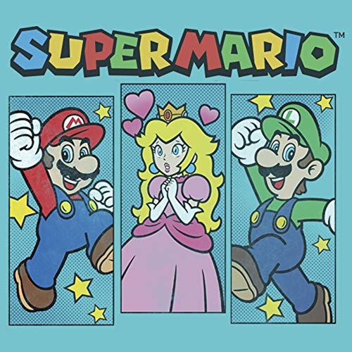 Fifth Sun Nintendo Tripple Power Girl's Solid Crew Tee2