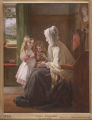 Toile affiche de arts paysage George Bernard 60x90cm - Impression décoration murale bureau