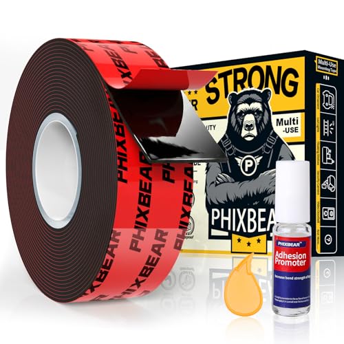 PHIXBEAR 1.18in Extreme Mounting Tape