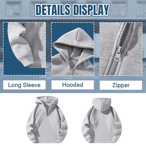 Men's Regular Fit Solid Half Zip Drop Shoulder Essentials Hoodie Men's Quarter Zip Hoodies Zip Up Hoodie Half Zip Hoodie3