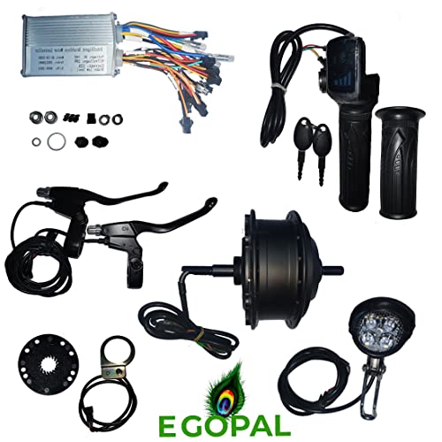 Image of Automotive Electronic Bicycle HUB Motor KIT (Black, 36V 250w)