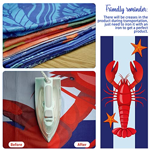 Redbaker 16 Packs Microfiber Beach Towel Oversized Beach Towel For Adults Quick Dry Beach Towels Absorbent Travel Swimming Towel (Seahorse, 72 X 36 Inches) #TOP3