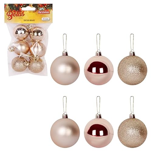 Arvore de natal pequena decorada 13 Enfeites natalinos Sortidos Pinheiro canadense 60cm com 50 galho