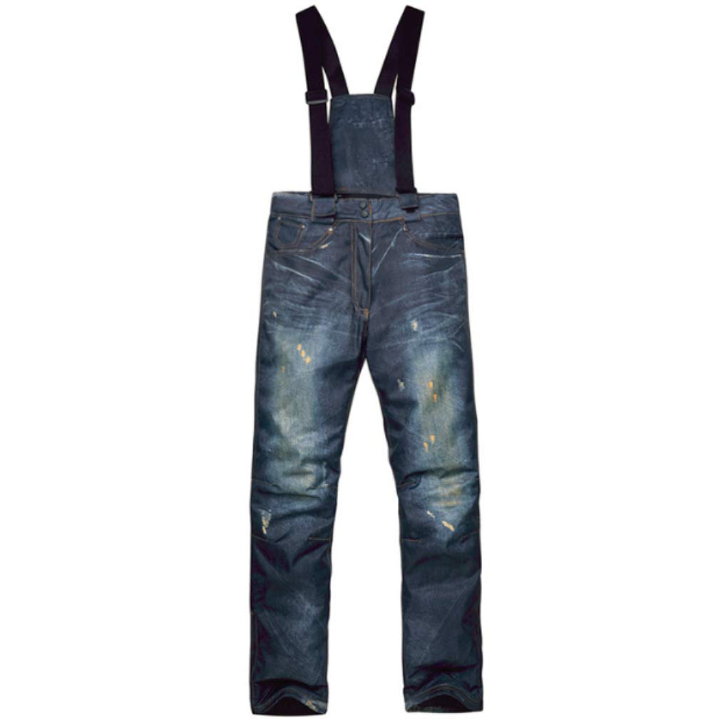 Pantaloni da Sci da Uomo, in Denim, Antivento, Impermeabili, da Snowboard