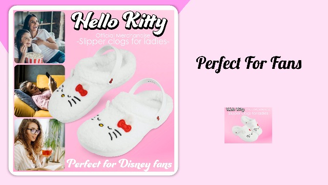 Hello Kitty Sanrio Sabots Femme Et Ado Fille, EU 35-41 Hello Kitty Sanrio Sabots Femme Et Ado Fille, EU 35-41