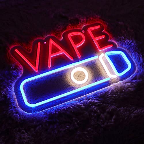 Image of Smoke Shop Neon Sign for Business Advertising,Man Cave Light,Atmosphere Neon Lights for Pub,Smoking Lounge,Party Decor.5V USB Poweded.