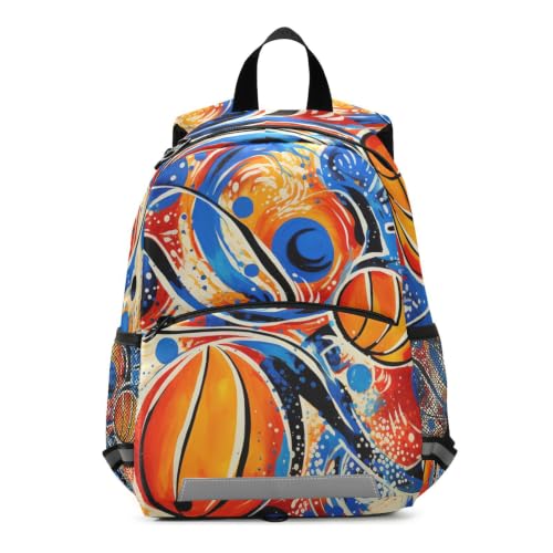 Sac à dos pour maternelle aquarelle dessin animé art cartable enfants 3-8 ans