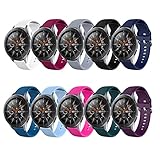 Chofit Watch Bands Compatible with Michael Kors Women's MKGO Gen 5E 43mm,Soft Silicone Sport Wristba