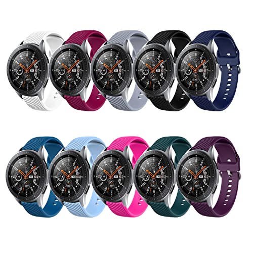 Chofit Watch Bands Compatible With Michael Kors Women's Mkgo Gen 5E 43Mm,Soft Silicone Sport Wristbands Replacement Strap With Classic Clasp For Mkgo Gen 5E 43Mm #TOP8