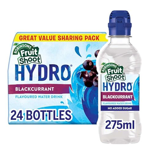 FRUIT SHOOT Hydro Flavoured Water Blackcurrant 275ml Bottle (Pack of 24)