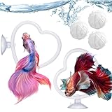 Utilisation polyvalente pour aquarium : idéal pour l'exercice, l'entraînement ou le divertissement dans les aquariums betta et d'autres habitats, améliorer les niveaux d'activité des poissons et ajouter un intérêt visuel aux aquariums pour les propriétaires tout en favorisant la santé des animaux de compagnie actifs