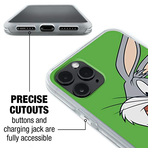 Looney Tunes Bugs Bunny Protective Slim Fit Hybrid Rubber Bumper Case Fits Apple Iphone 8, 8 Plus, X, 11, 11 Pro,11 Pro Max #TOP1