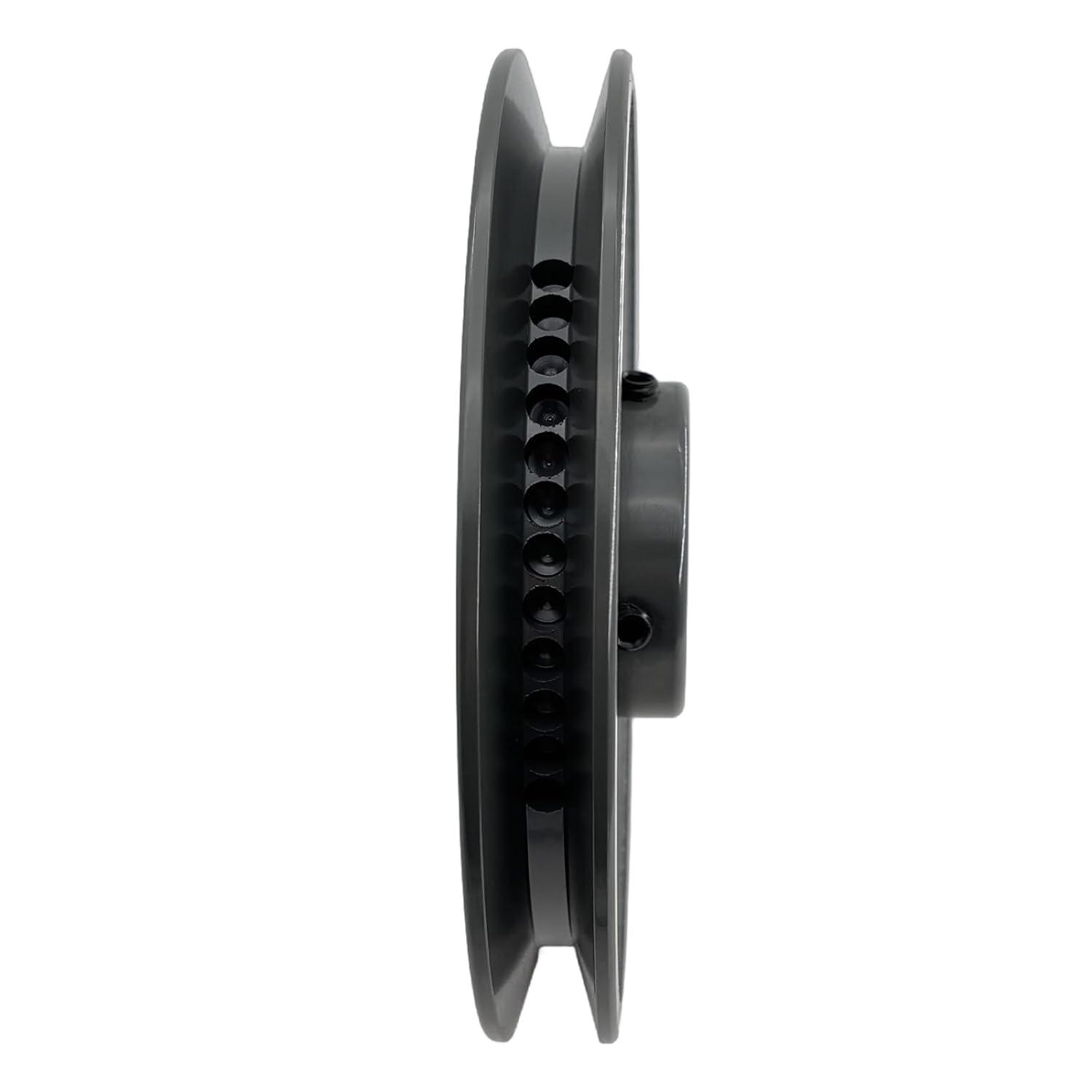 BK80-1-1/4 V Belt Pulley 1 1/4 inch Bore 7.75" OD,Electric Motor Pulley Cast Iron for A AX B BX 4L 5L V-Belts,BK80X1-1/4 Sheaves