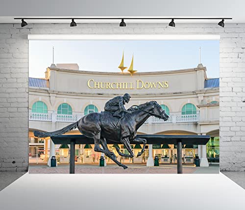 Fondo Fotográfico BELECO 9x6FT Churchill Downs miniatura 4