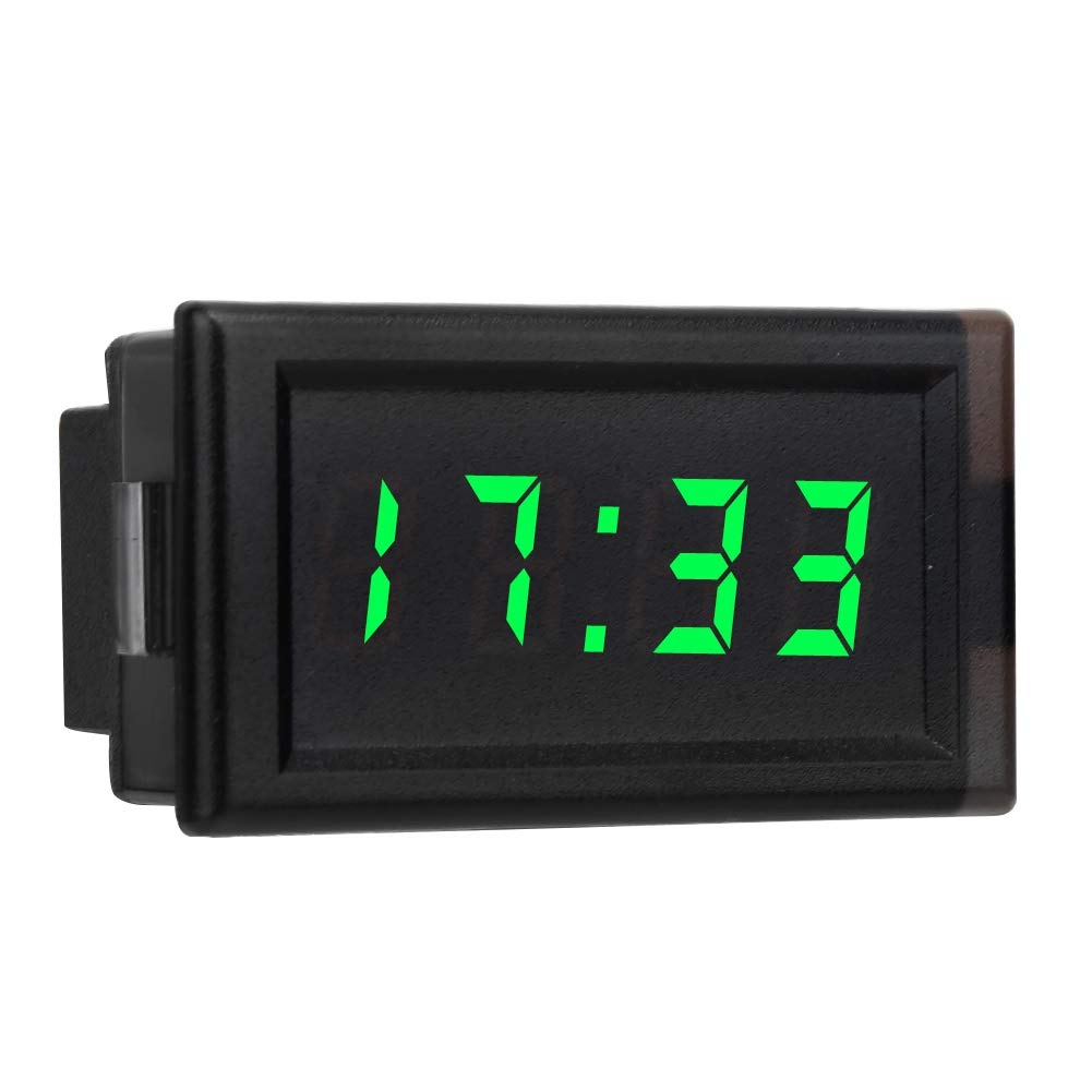Horloge Numérue ure,Horloge ure,D Clock Digital,Horloge De ure Horloge Numérue Pour Horlogee ure Redreur'teur De Sports Motés (Vert)