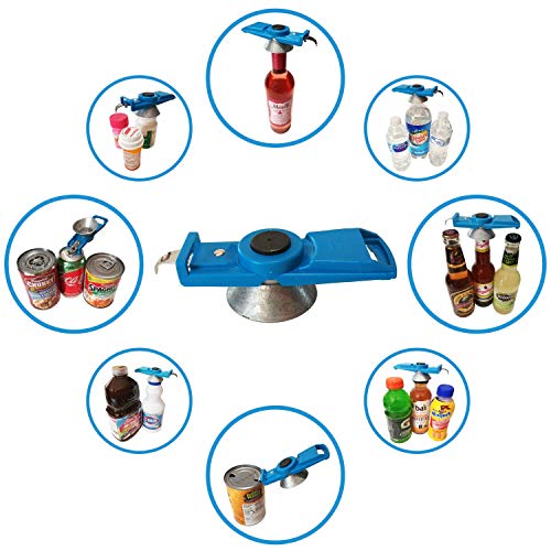 Bruni Bottle Opener - Manual Twist Cap Bottle Opener - Medicine Safety Cap