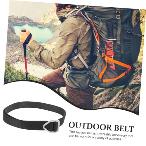 Outdoor Canvas Heavy Duty Multifunctional Belt for Men for Hiking Camping and Work Activities Stylish3