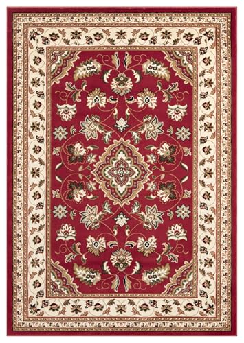 Lord of Rugs Sherborne Quality Traditional Classic Oriental Living Room Bedroom Rug Red Large 160x230cm (5'3''x7'7'') - Image 5