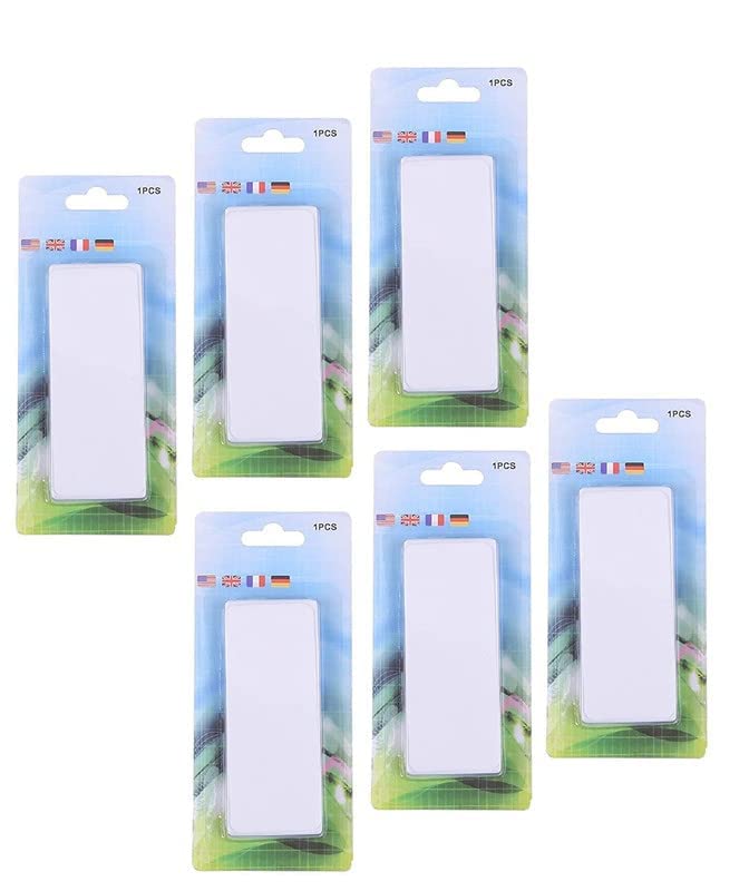 Power Strip Holder, Self Adhesive Surge Protector Fixator, Wall Mounted Cable Management System for WiFi Router, Remote Control, Tissue Box, Home and Office (Set of 6)