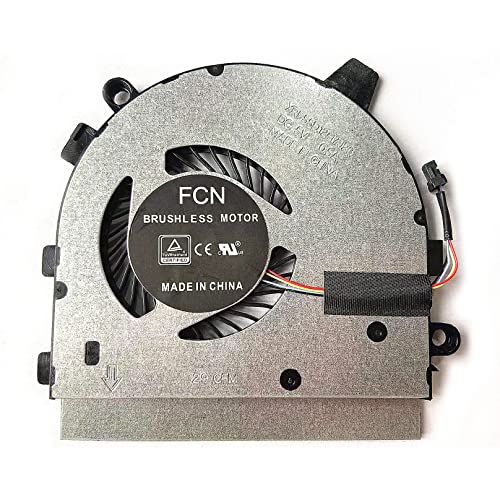 Image of CPU Cooling Fan Replacement for Dell Inspiron (13-7390 2-in-1) (13-7391 2-in-1) I7391-7520BLK I7391-5537SLV 2in1 Series 023.100GI.0011 0HYPYN (Long)