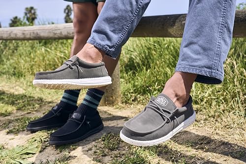 Image of Hey Dude Men's Wally Multiple Colors | Men's Shoes | Men's Lace Up Loafers | Comfortable & Light-Weight