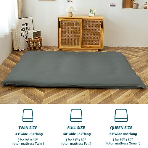 image for MAXYOYO Mattress Cover for Traditional Japanese Futon Mattress, Futon 