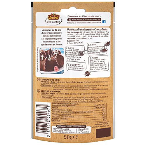 Cerneaux De Noix Vahine Le Sachet De 50 G - vue 3