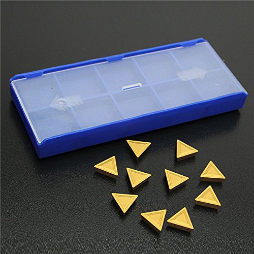 EsportsMJJ 10Pcs Tpmr 110304 Inserti in Metallo Duro per Tornitura