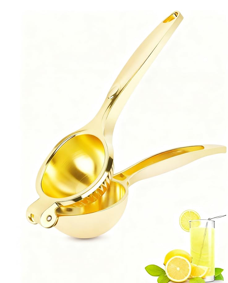 Amarelo, Espremedor de Limão, Espremedor de Laranja Manual, Extração Manual de Suco