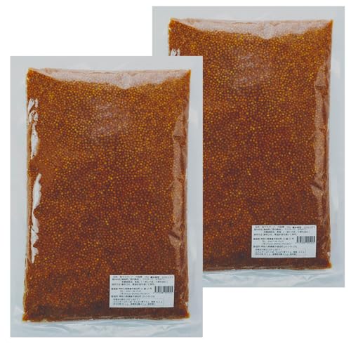 GOCHI侍 粒マスタード 【やみつきプチプチ食感】 生マスタード マスタードシード (業務用1kg, 2, 個)